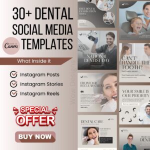 Dental Social media 30+ Templates