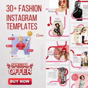 Fashion Instagram Posts Templates