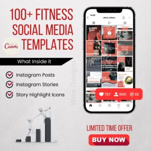 Fitness Social Media Post Templates