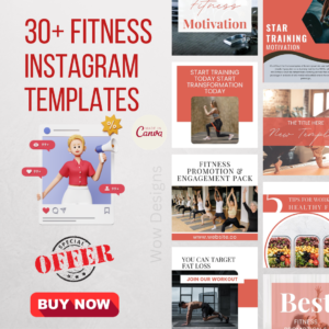 Fitness Instagram posts Templates